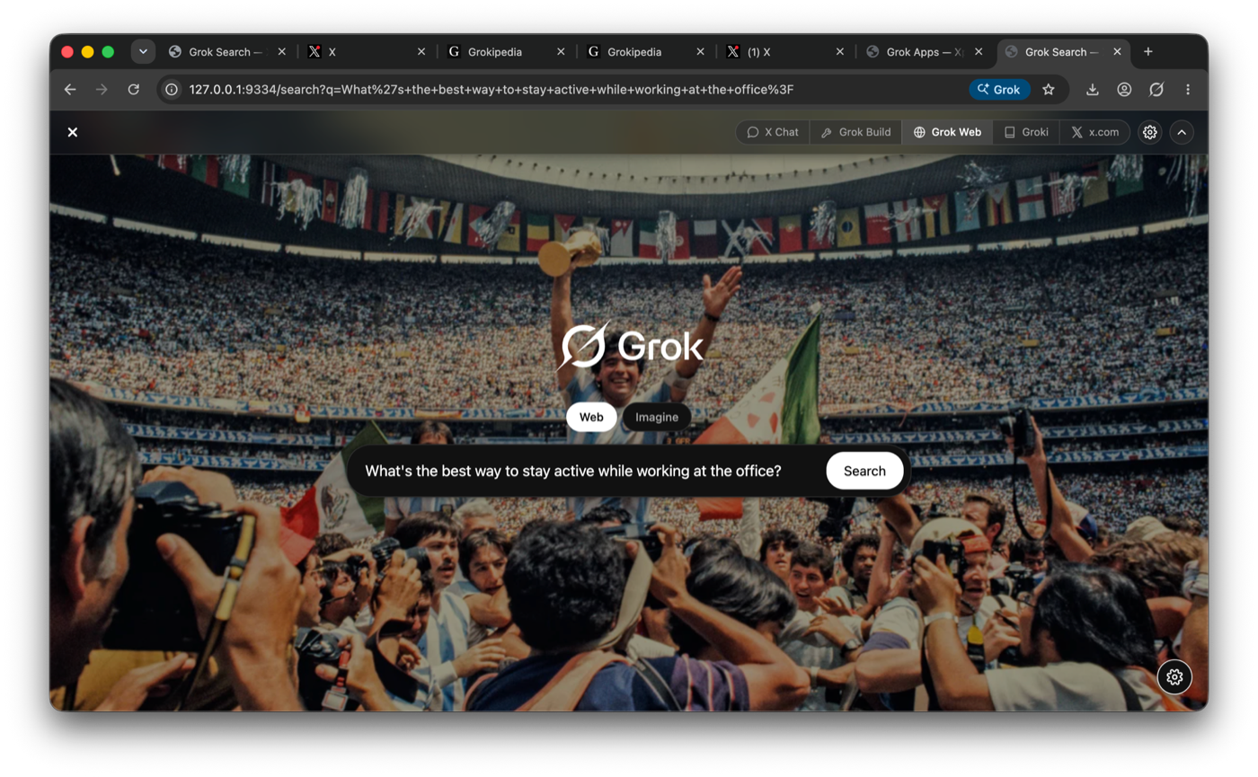 Drag and drop an image